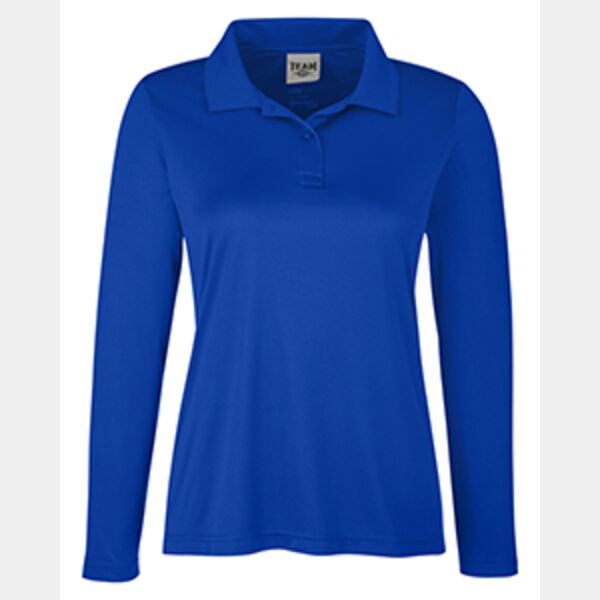 Ladies' Zone Performance Long Sleeve Polo Thumbnail
