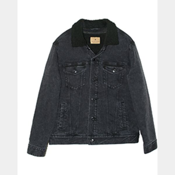 Unisex Sherpa-Lined Denim Jacket Thumbnail