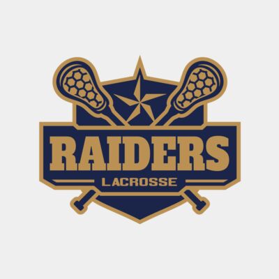 Raiders Lacrosse Logo Template Thumbnail