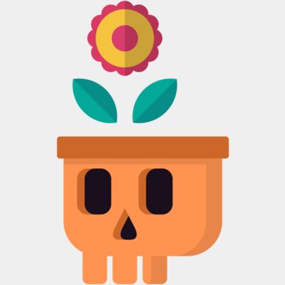 Elements Skull logo template 08 Thumbnail