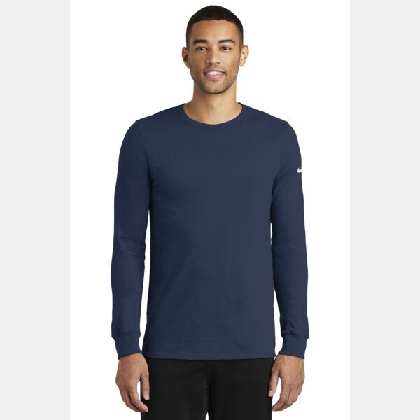Dri FIT Cotton/Poly Long Sleeve Tee Thumbnail