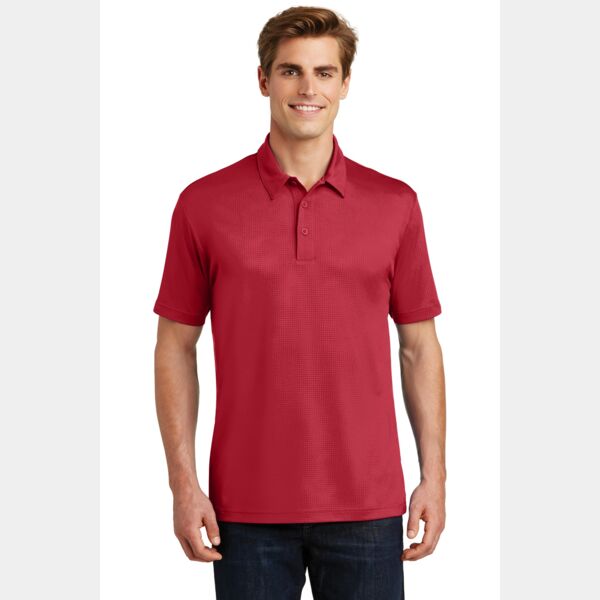 Embossed PosiCharge ® Tough Polo ® Thumbnail