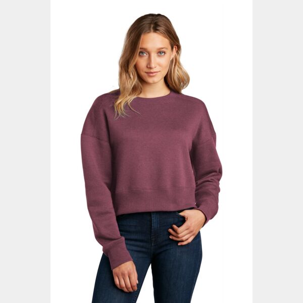 Women's Perfect Weight ® Fleece Cropped Crew Thumbnail