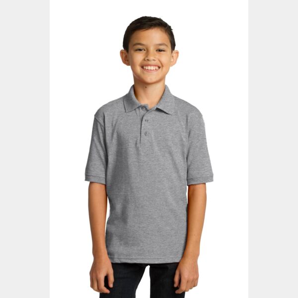 Youth 5.5 Ounce Jersey Knit Polo Thumbnail