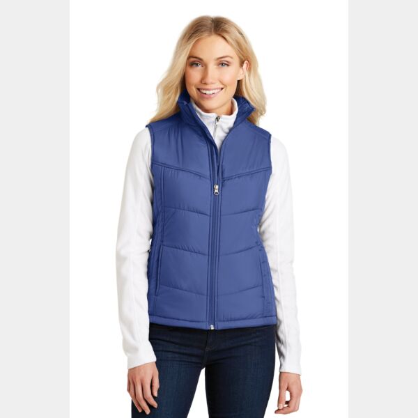 Ladies Puffy Vest Thumbnail