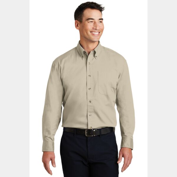 Long Sleeve Twill Shirt Thumbnail