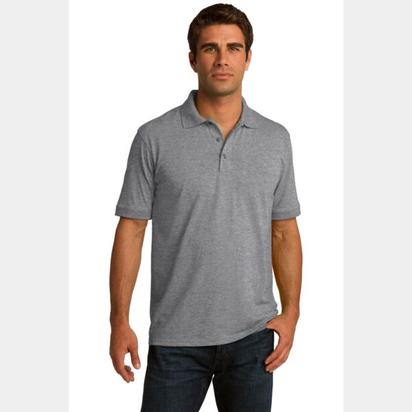 Tall 5.5 Ounce Jersey Knit Polo Thumbnail