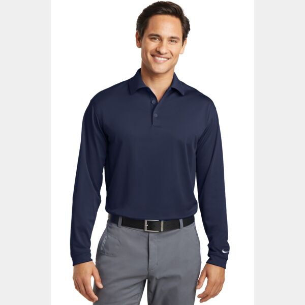 Golf Long Sleeve Dri FIT Stretch Tech Polo Thumbnail