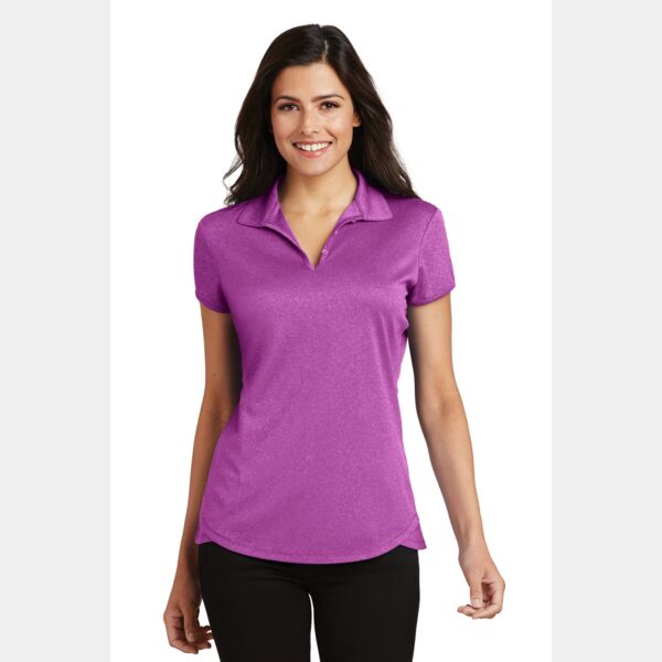 Ladies Trace Heather Polo Thumbnail