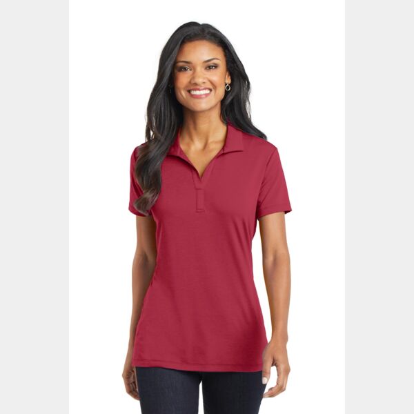 Ladies Cotton Touch Performance Polo Thumbnail