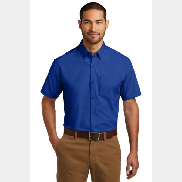 Short Sleeve Carefree Poplin Shirt Thumbnail