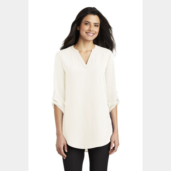 Ladies 3/4 Sleeve Tunic Blouse Thumbnail