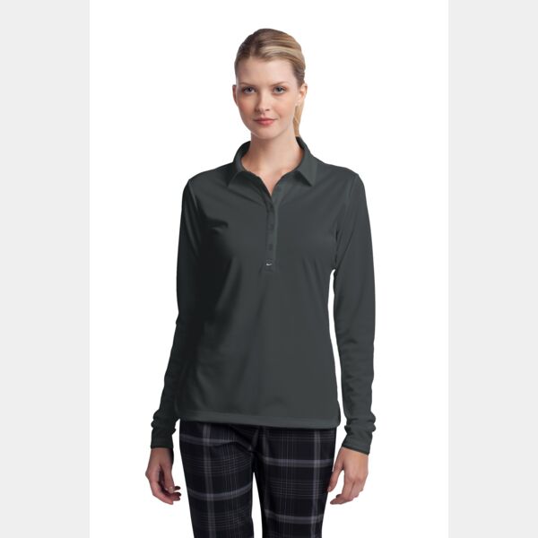 Ladies Long Sleeve Dri FIT Stretch Tech Polo Thumbnail