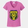 Ladies Heavy Cotton ™ 100% Cotton V Neck T Shirt Thumbnail