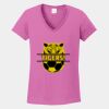 Ladies Heavy Cotton ™ 100% Cotton V Neck T Shirt Thumbnail