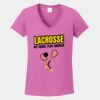 Ladies Heavy Cotton ™ 100% Cotton V Neck T Shirt Thumbnail
